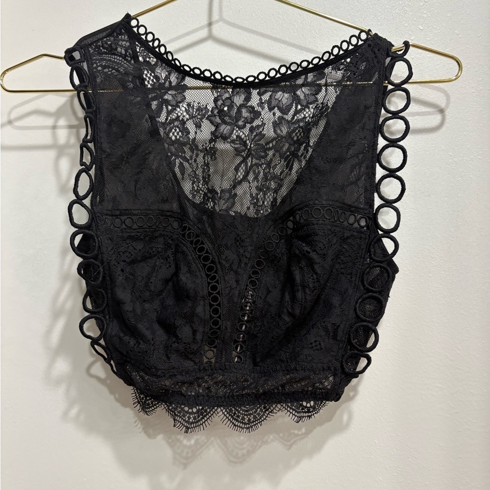 Victoria's Secret Black Lace Bralette